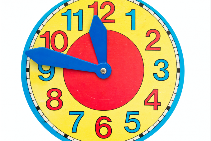 orologio fai da te bambini