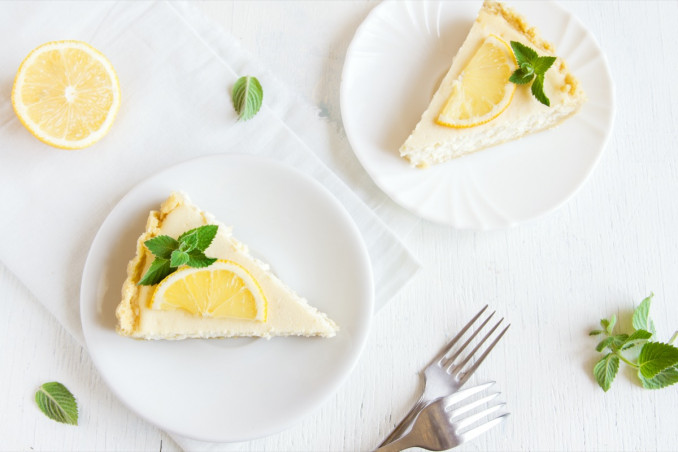 cheesecake, limone, torta