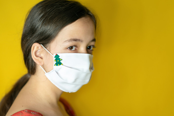 mascherine natalizie fai da te, mascherine natale fai da te