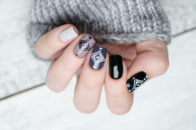 decorazione unghie, inverno 2021, trend nail art