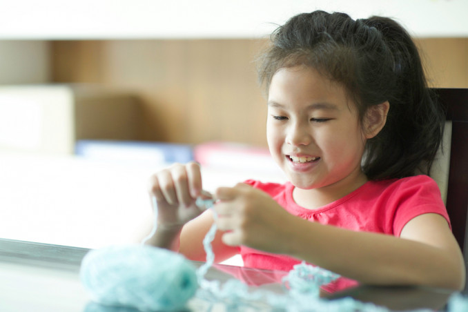 fiore lana facile fai da te