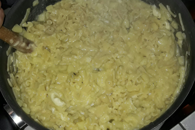 minestra patate provola