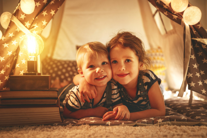 lampada bambini fai da te