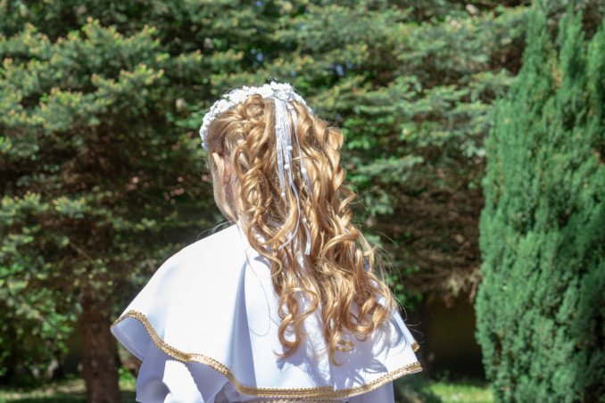 pettinatura prima comunione