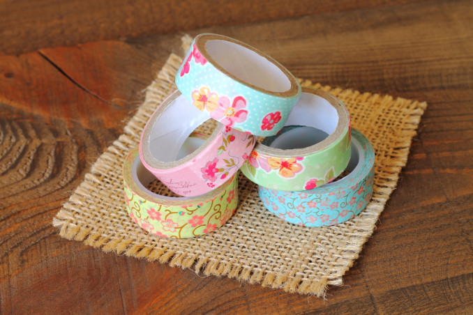 washi tape fatto in casa