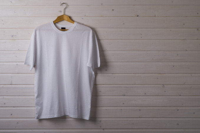 lavare t-shirt bianche  