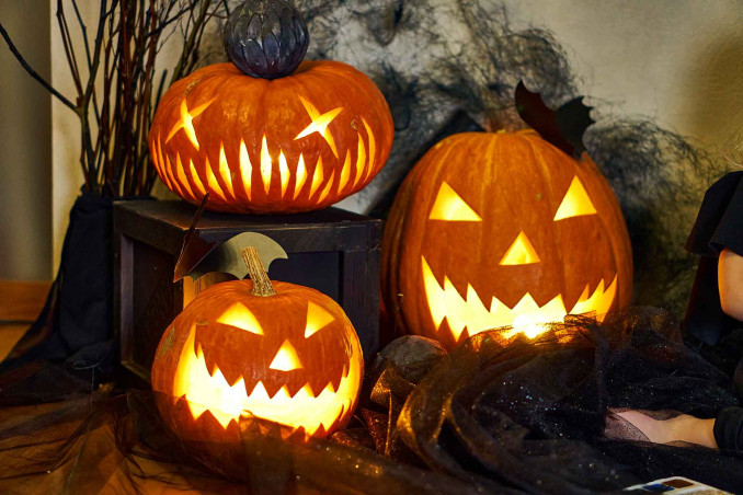 Zucche da intagliare per Halloween