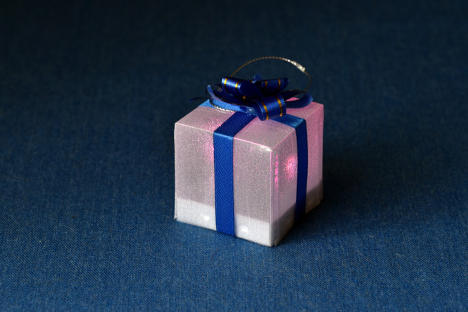 pacchi luminosi natale