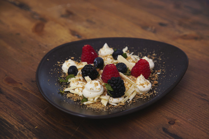 Cheesecake scomposta